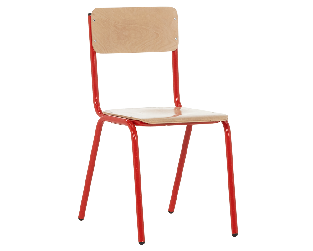 Офис стол Посетителски стол TASK H - бук-червен 5