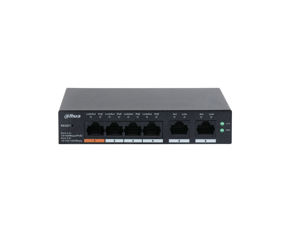 Switch (Комутатор) Суич Dahua CS4006-4ET-60 2