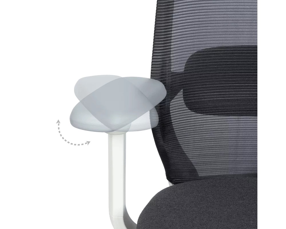 Офис стол Ергономичен стол GLAND - черен 14