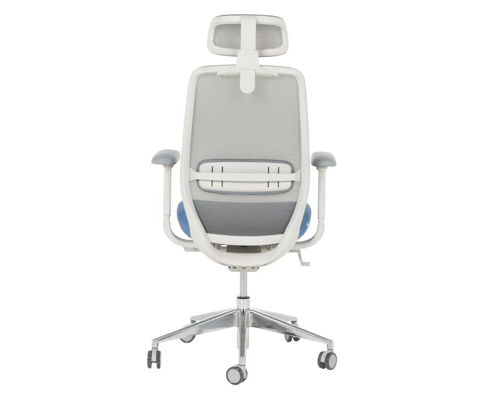 Офис стол Ергономичен стол GLAND - син-сив 7