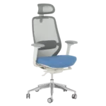 <span>Офис стол</span> Ергономичен стол GLAND - син-сив <span class='catalog-num-in-name'>3520594</span> - 