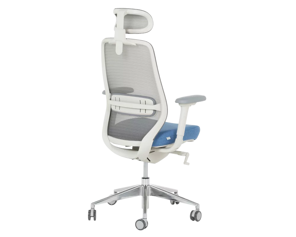 Офис стол Ергономичен стол GLAND - син-сив 6