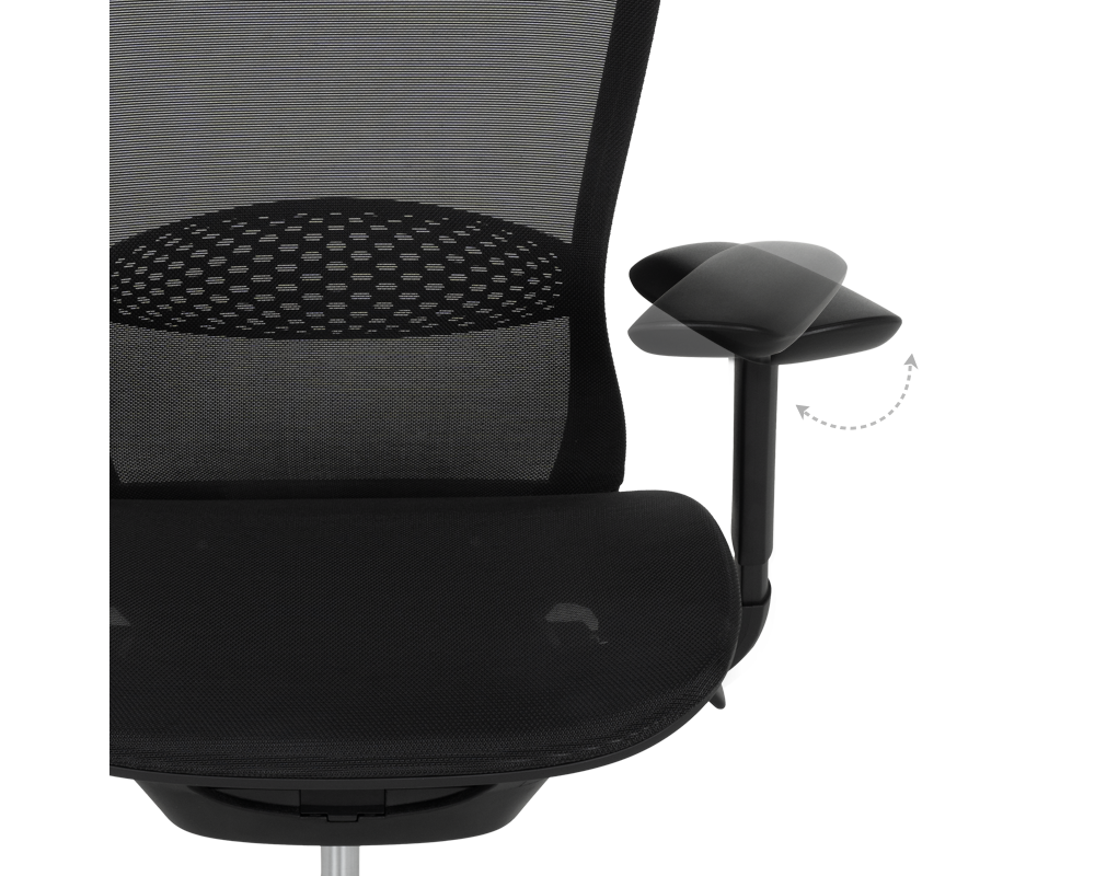 Офис стол Ергономичен стол STANS - черен 20