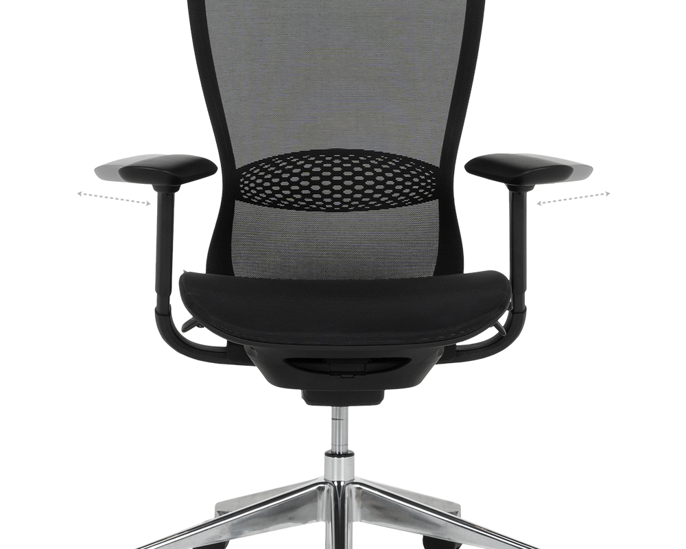 Офис стол Ергономичен стол STANS - черен 19