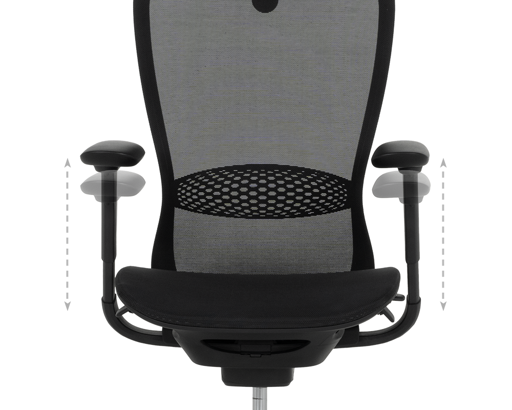 Офис стол Ергономичен стол STANS - черен 18