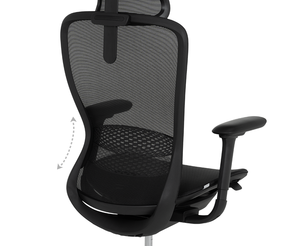 Офис стол Ергономичен стол STANS - черен 23