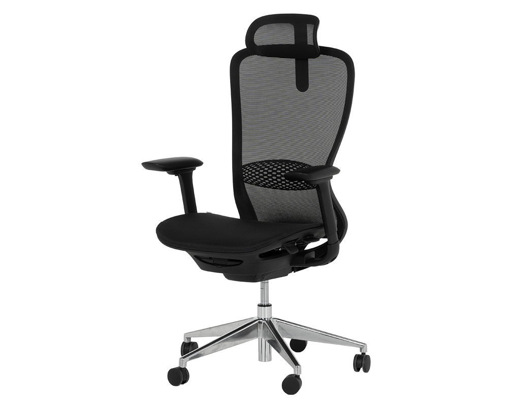 Офис стол Ергономичен стол STANS - черен 11