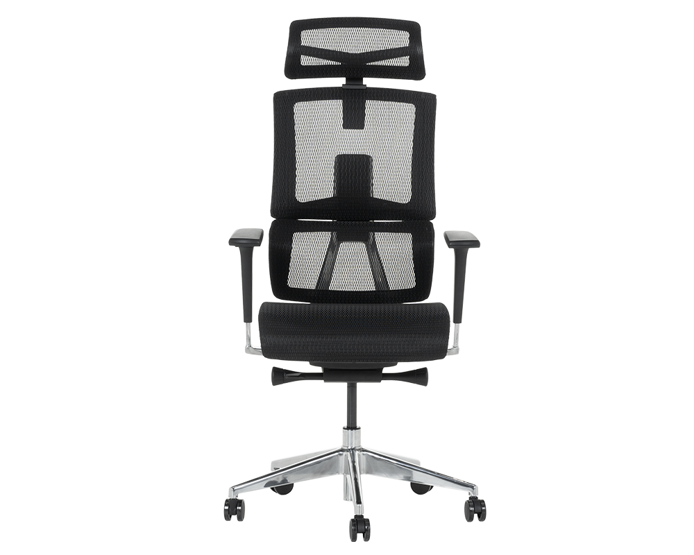 Офис стол Ергономичен стол FRANCA - черен 5