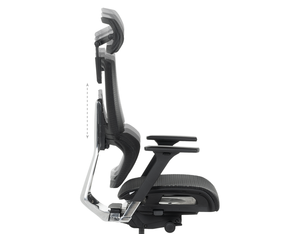 Офис стол Ергономичен стол FRANCA - черен 19