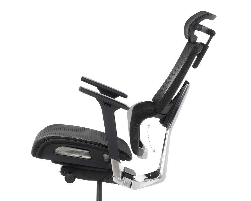 Офис стол Ергономичен стол FRANCA - черен 20