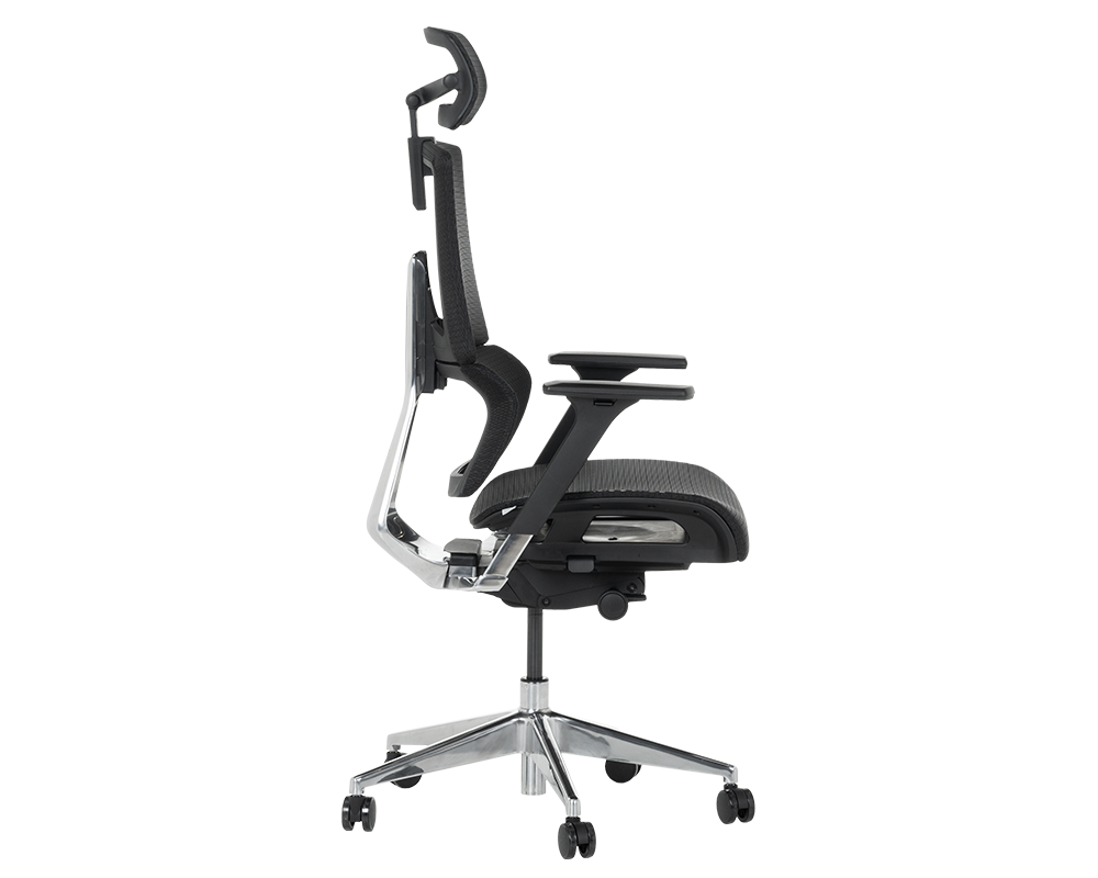 Офис стол Ергономичен стол FRANCA - черен 7