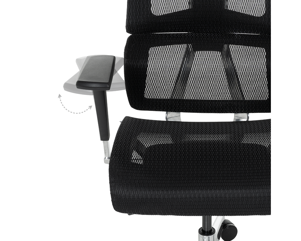 Офис стол Ергономичен стол FRANCA - черен 14