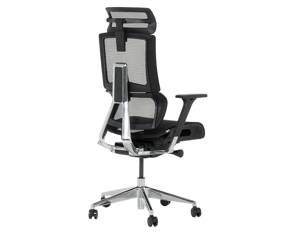 Офис стол Ергономичен стол FRANCA - черен 9