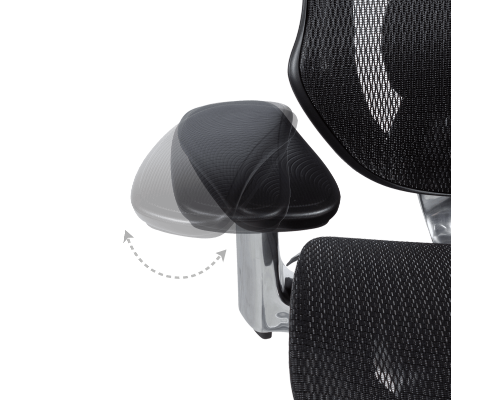 Офис стол Ергономичен стол MANA - черен 9