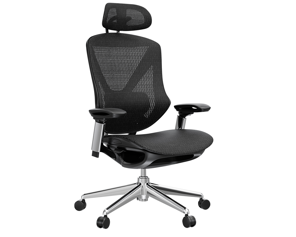 Офис стол Ергономичен стол MANA - черен