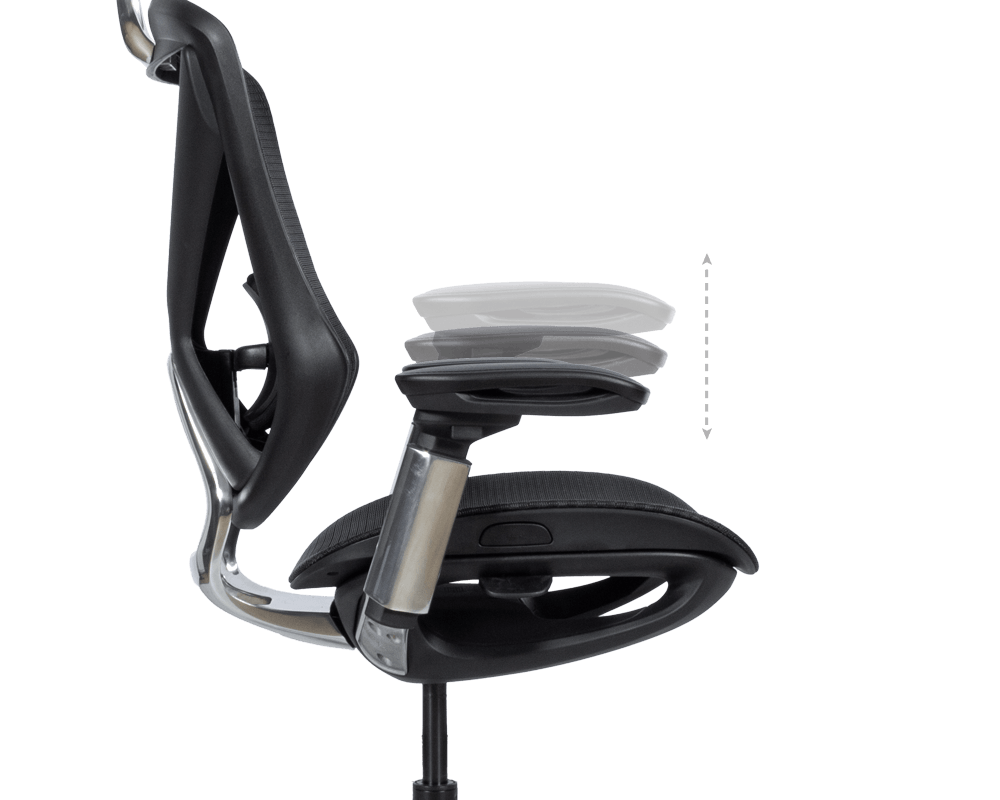 Офис стол Ергономичен стол MANA - черен 8