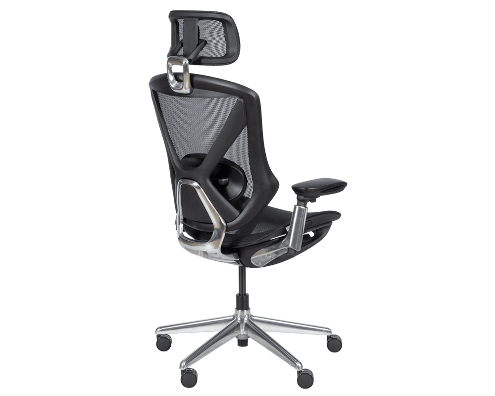 Офис стол Ергономичен стол MANA - черен 6