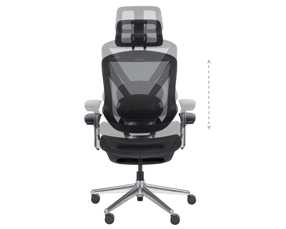 Офис стол Ергономичен стол MANA - черен 15