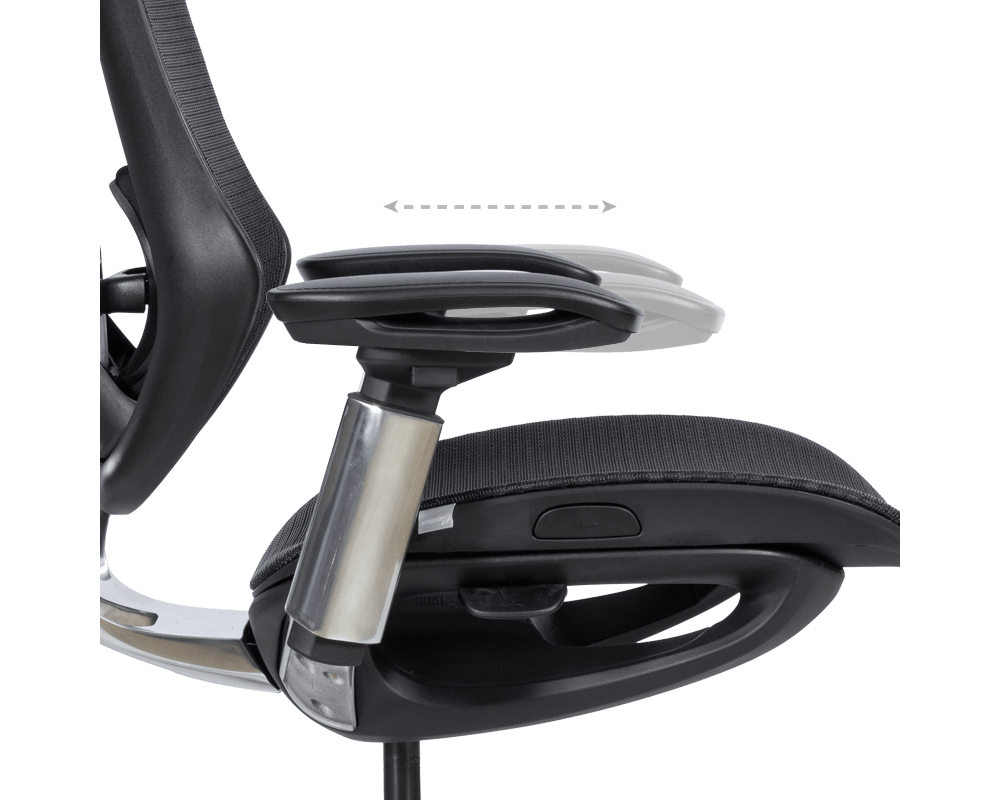 Офис стол Ергономичен стол MANA - черен 10