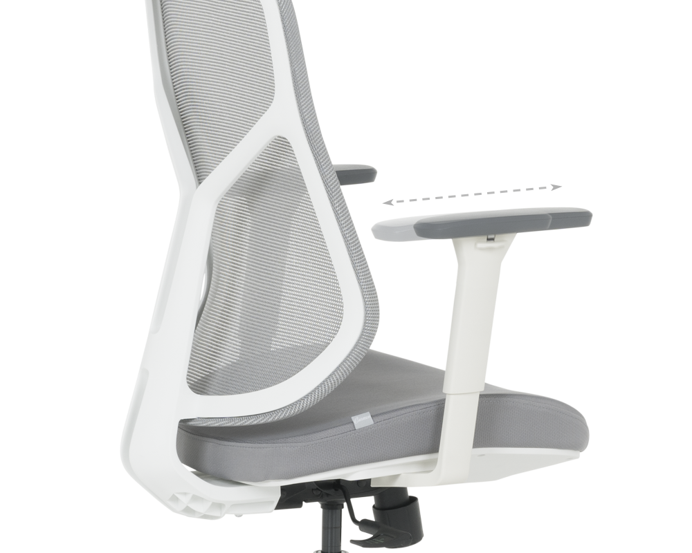 Офис стол Ергономичен стол Carmen 7901 W - сив 12
