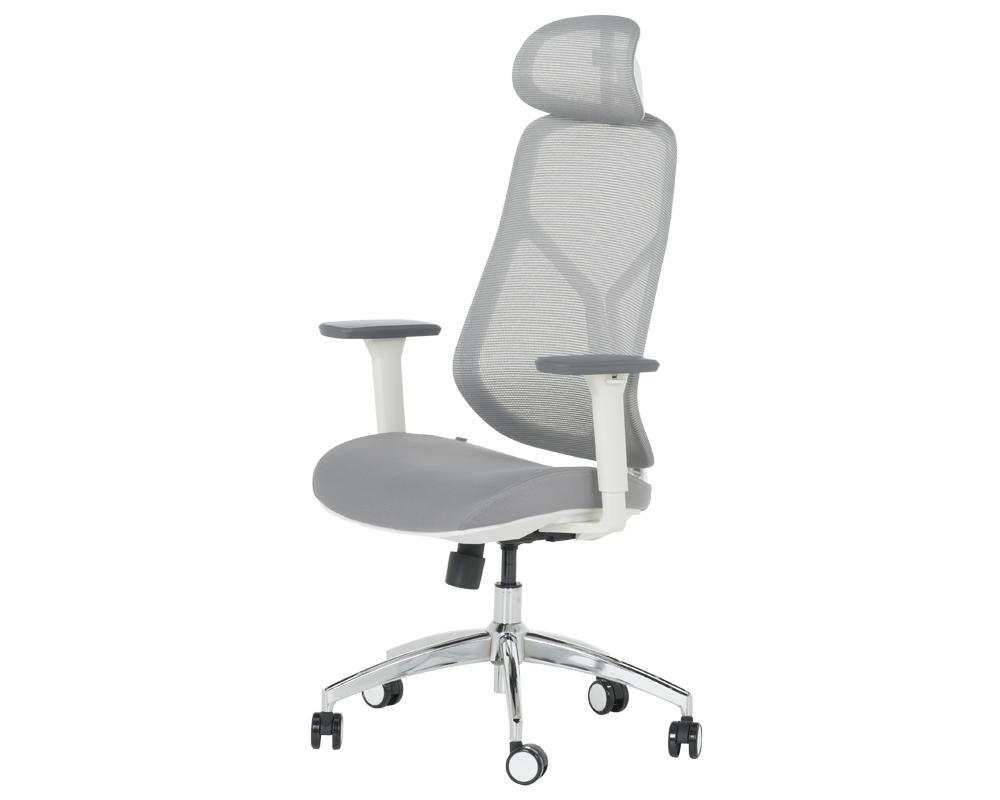 Офис стол Ергономичен стол Carmen 7901 W - сив 4