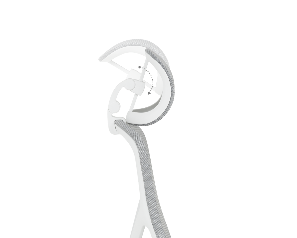 Офис стол Ергономичен стол Carmen 7901 W - сив 15