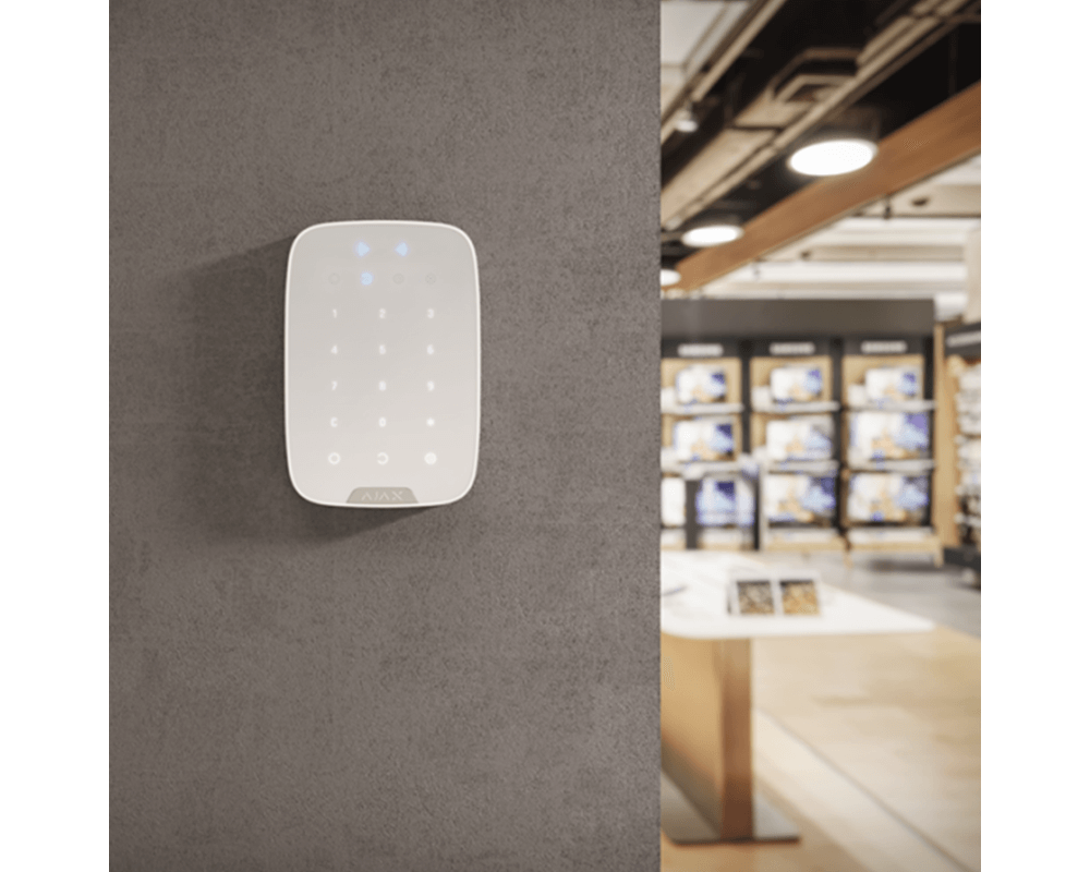 Smart Home AJAX KEYPAD PLUS WH БЯЛА 2