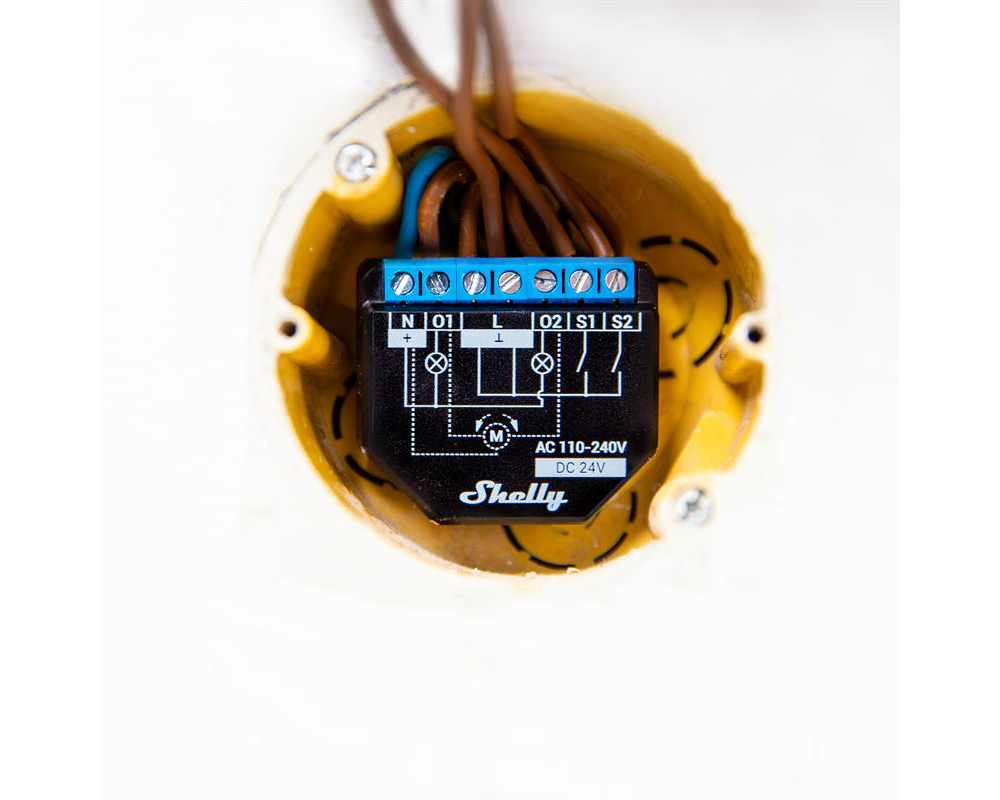 Smart Home МИКРОМОДУЛ SHELLY PLUS 2PM 5