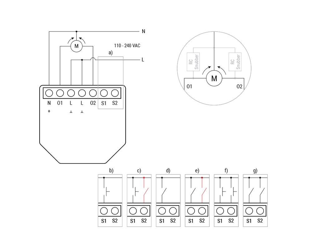 Smart Home МИКРОМОДУЛ SHELLY PLUS 2PM 6
