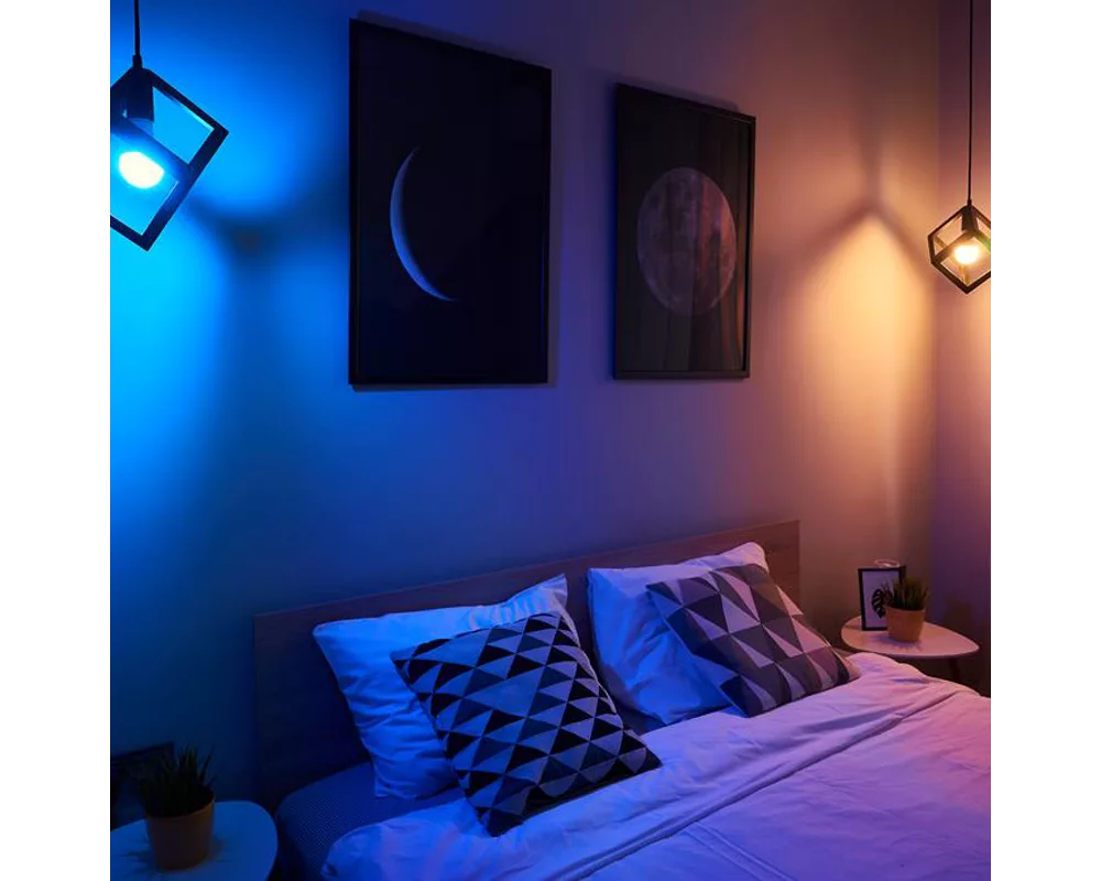 Smart Home LED ЛАМПА 9W RGBW E27 A60 800LM DIMMABLE 3