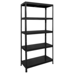 <span>Метален шкаф</span> Метален стелаж HARD 180x80x40 см, до 90 кг на рафт - черен <span class='catalog-num-in-name'>3580510_2</span> - 