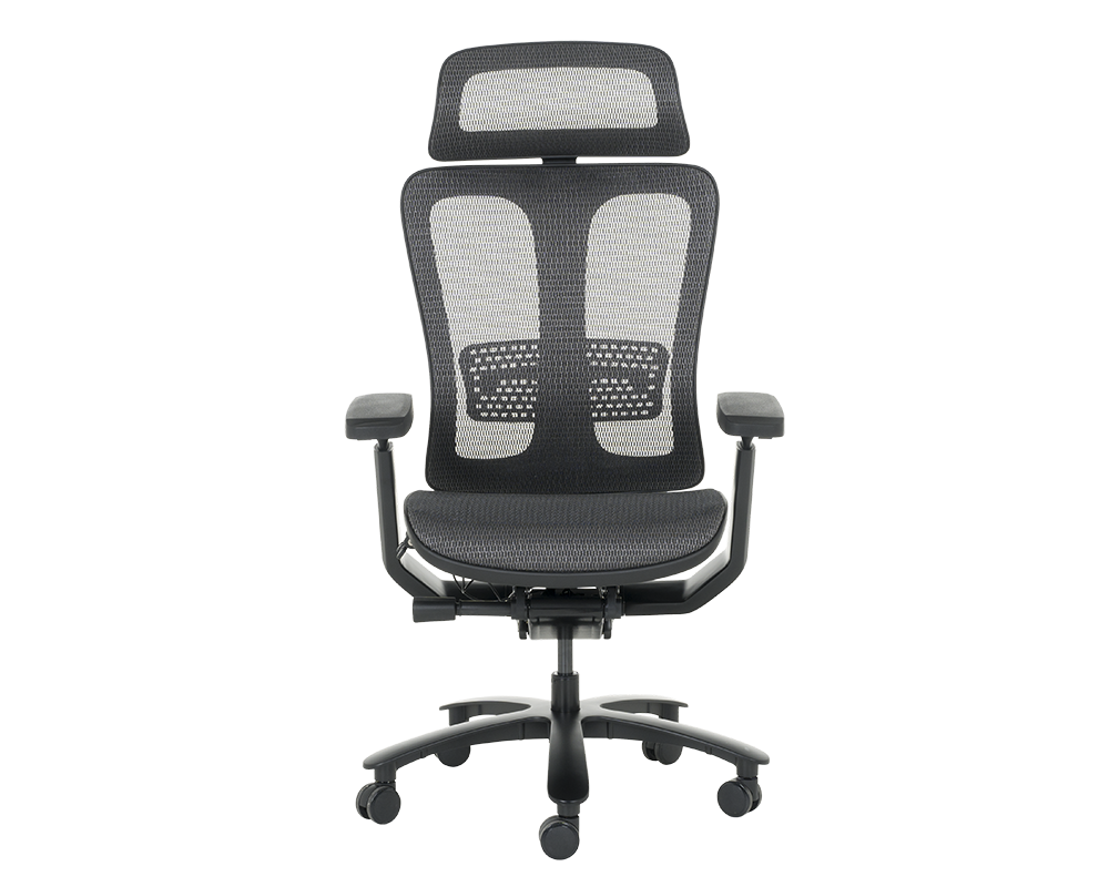 Офис стол Ергономичен стол NELSON - сив 2