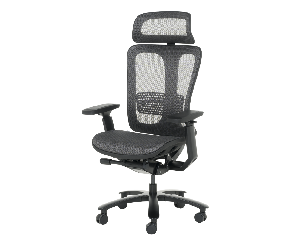 Офис стол Ергономичен стол NELSON - сив 3