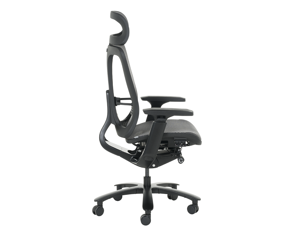 Офис стол Ергономичен стол NELSON - сив 4