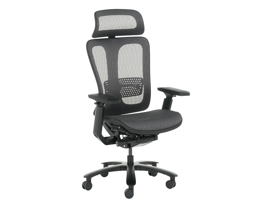 Офис стол Ергономичен стол NELSON - сив