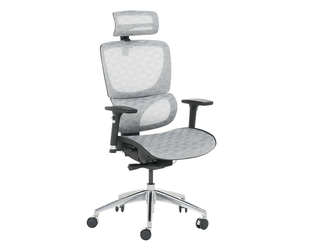 Офис стол Ергономичен стол DELTA - бял