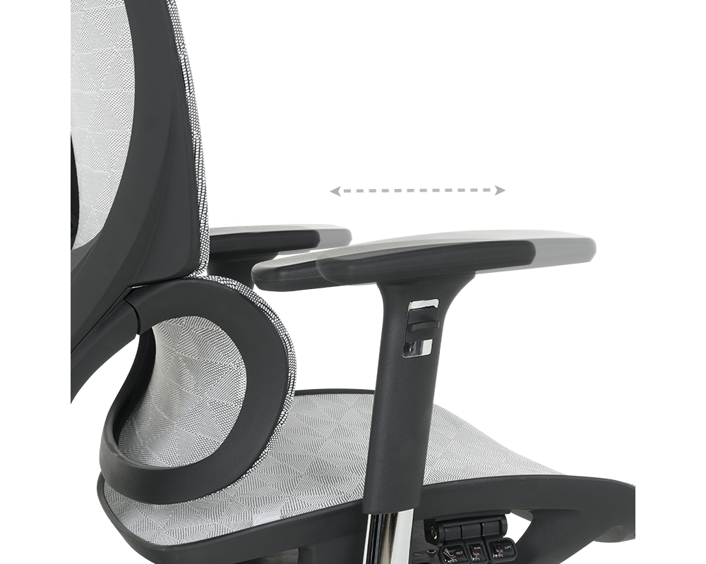 Офис стол Ергономичен стол DELTA - бял 10