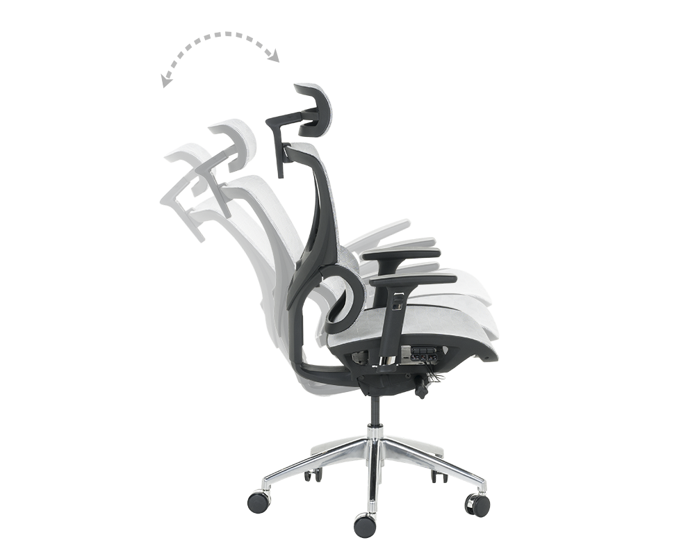 Офис стол Ергономичен стол DELTA - бял 7