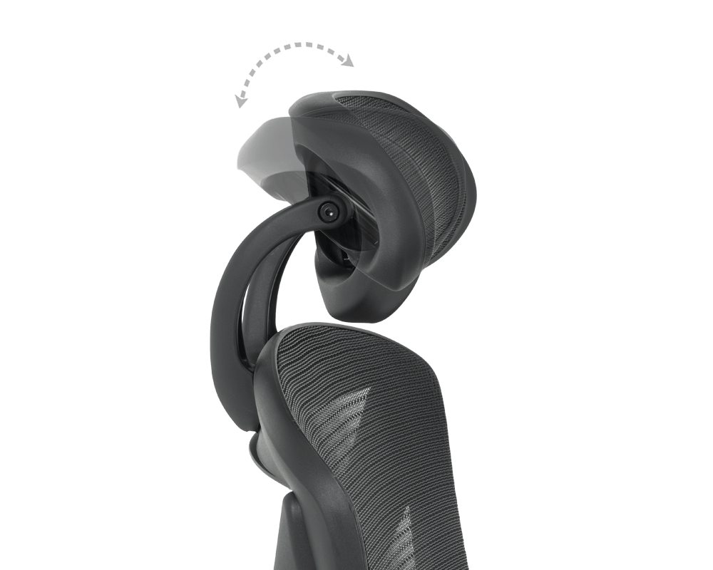 Офис стол Ергономичен стол CAEN - черен 10