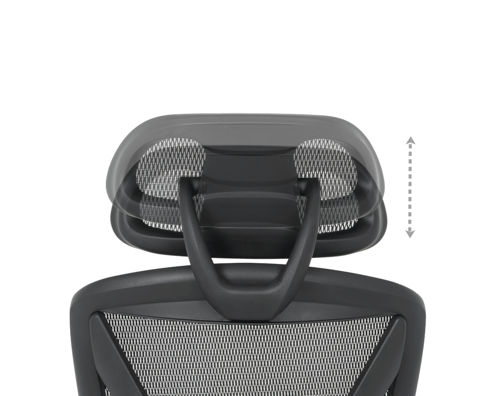 Офис стол Ергономичен стол CAEN - черен 9