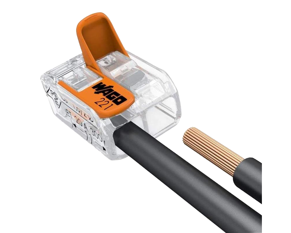 Аксесоар за видеонаблюдение WAGO Бърза връзка 2 Х 0.2 - 4 mm2 32A 450V 2