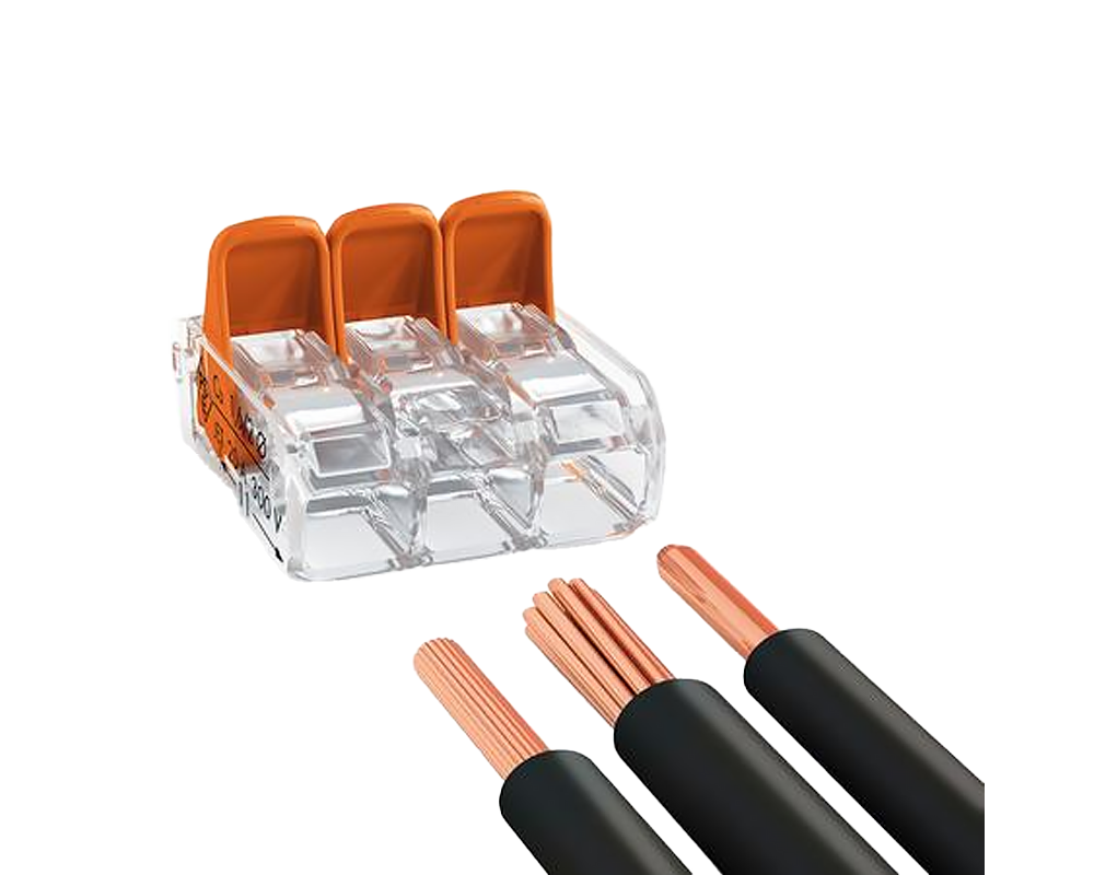 Аксесоар за видеонаблюдение WAGO Бърза връзка 3 Х 0.2 - 4 mm2 32A 450V 2