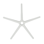 <span>Аксесоар за Офис стол</span> Звезда за офис стол - 300 мм - полипропилен - бяла <span class='catalog-num-in-name'>7040011</span> - 