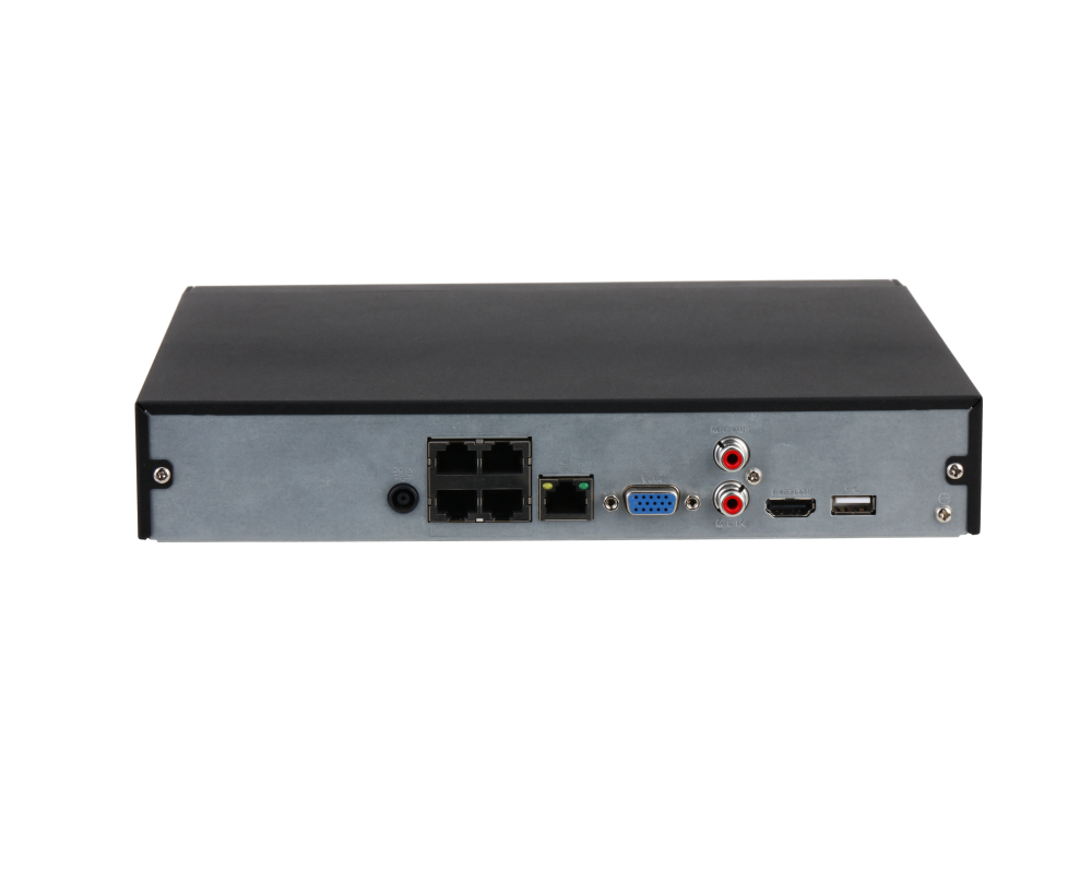 NVR - Цифрово записващо у-во 4-канално NVR записващо устройство Dahua NVR4104HS-P-4KS3 5