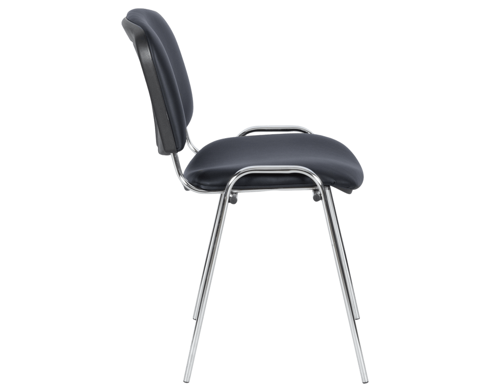 Офис стол Посетителски стол Carmen 1135-1 LUX - ЧЕРЕН N 4