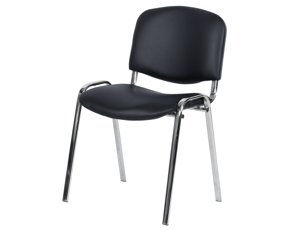 Офис стол Посетителски стол Carmen 1135-1 LUX - ЧЕРЕН N 3