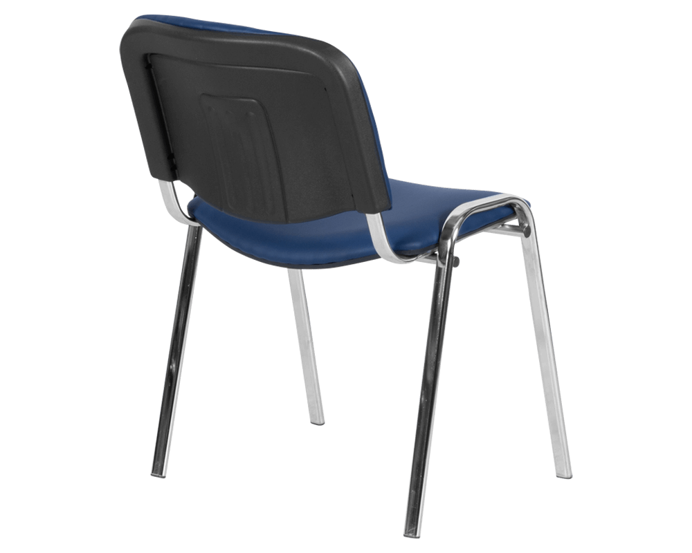 Офис стол ПОСЕТИТЕЛСКИ СТОЛ 1135-1 LUX - ТЪМНО СИН N 5