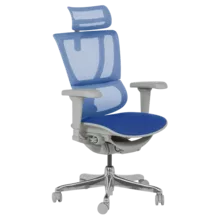  Ергономичен стол Carmen ULTRA - сива рамка - син 826536 3520675 на топ цена - PIC.bg