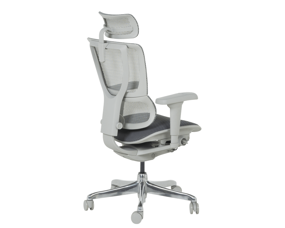 Офис стол ERGOHUMAN IOO ULTRA - СИВ - M/TEX - СИВА РАМКА 5