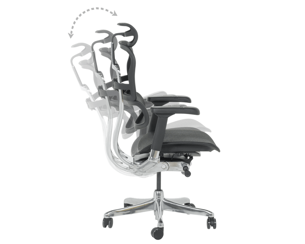 Офис стол Ергономичн стол ERGOHUMAN ELITE 2 - черен 18